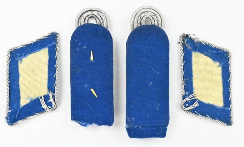 German WH Officer's Medical Collar Tabs & Shoulderboards — image 2