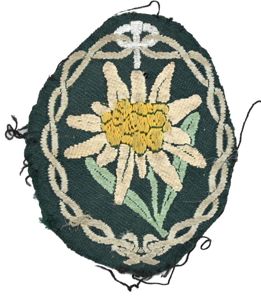 German WH GBJ Sleeve patch