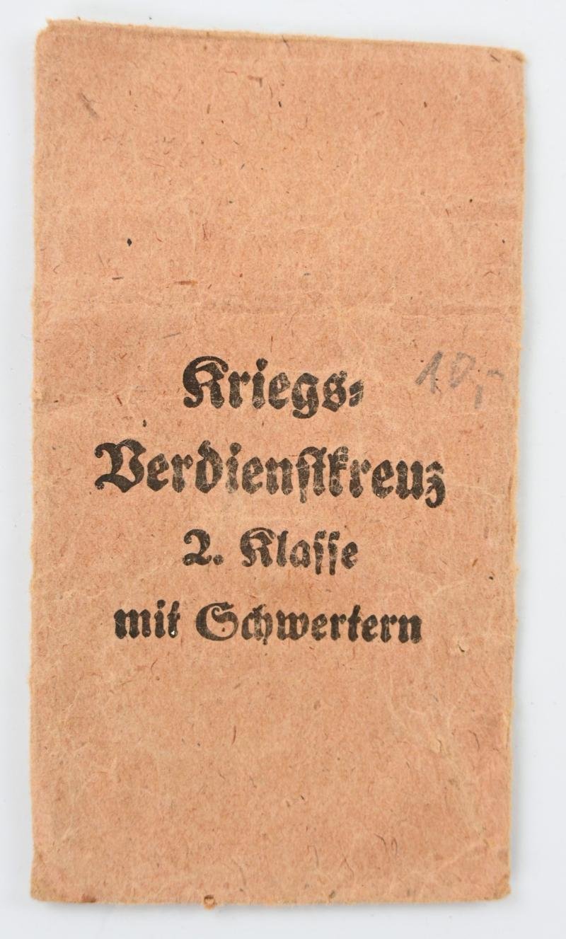 German War Merit Cross 2nd Class with Swords in Pouch — image 2