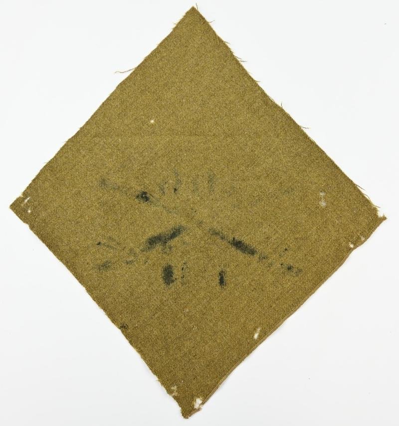US WW2 Blanket Marking 106th CR HQ — image 6
