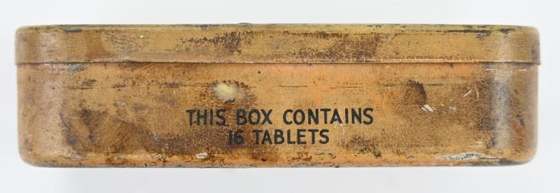 US WW2 Ex-Lax 'Fig Flavor' Chocolade Tin Can — image 6