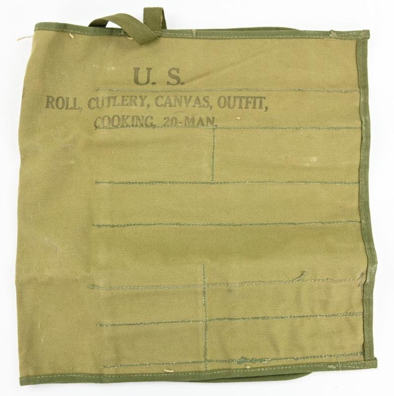 US WW2 Cutlery Roll Cooking 20 Man — image 6