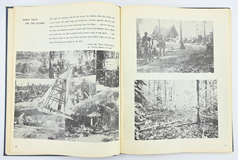 US WW2 History Book of the 60th Seabees — image 7