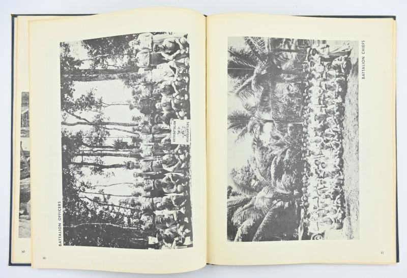 US WW2 History Book of the 60th Seabees — image 8