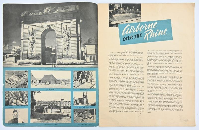 US WW2 17th Airborne Division Booklet — image 4