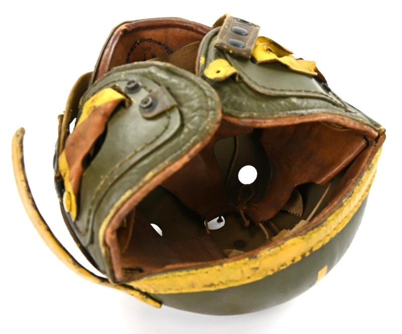 US WW2 2nd Lieutenant 'Sears' Tanker Helmet — image 11