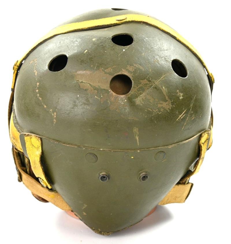 US WW2 2nd Lieutenant 'Sears' Tanker Helmet — image 4