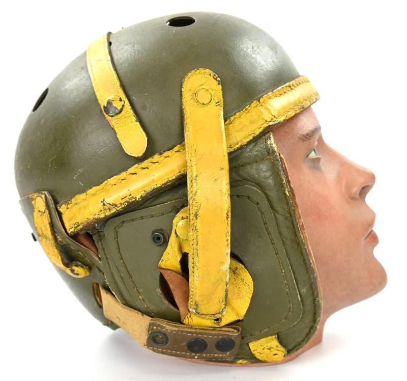 US WW2 2nd Lieutenant 'Sears' Tanker Helmet — image 5