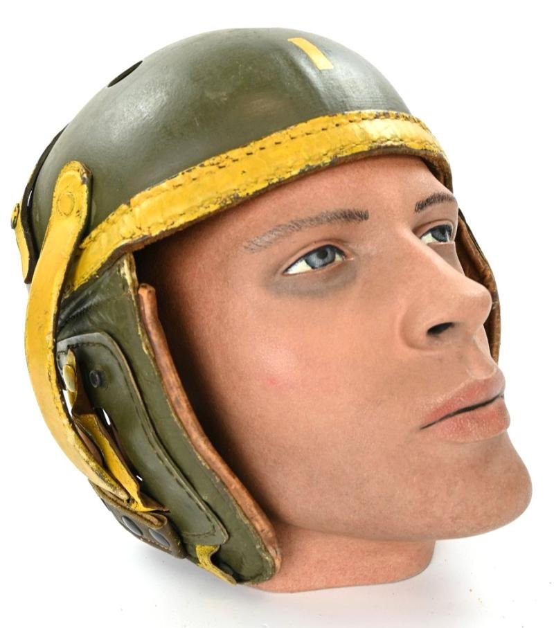 US WW2 2nd Lieutenant 'Sears' Tanker Helmet — image 6