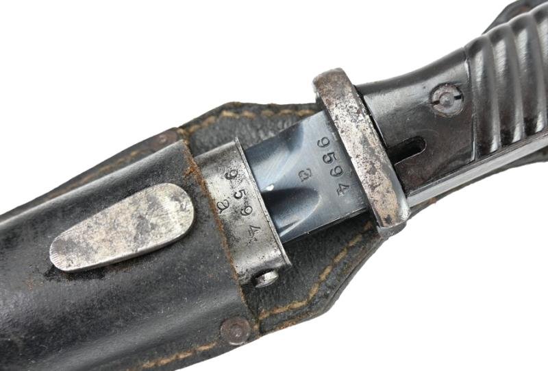 German K98 Bayonet with Frog and Matching Numbers 'Berg& Co' — image 6