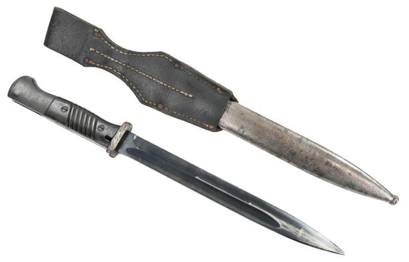 German K98 Bayonet with Frog and Matching Numbers 'Berg& Co' — image 8