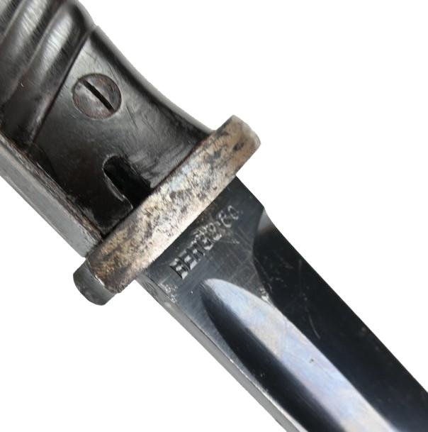 German K98 Bayonet with Frog and Matching Numbers 'Berg& Co' — image 9