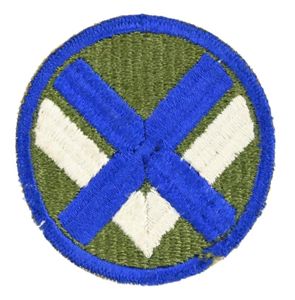 US WW2 20th Army Corps SSI