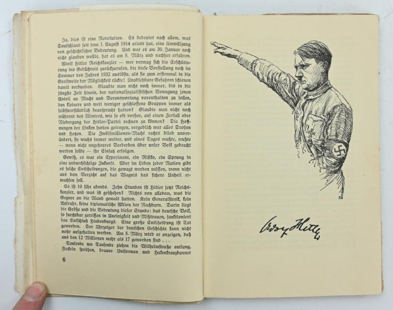 German Third Reich Book ''Hitler Regiert' — image 3