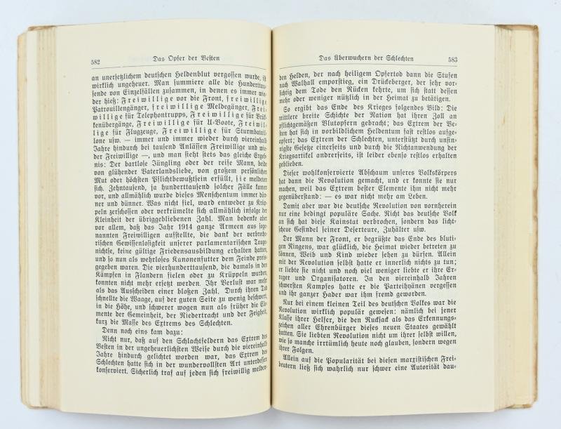 German Adolf Hitler Mein Kampf Book 1932 — image 5