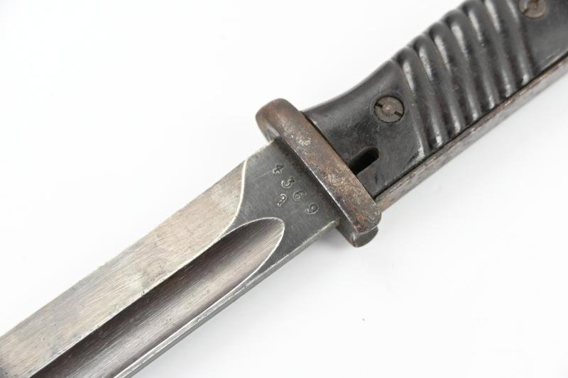 German WH K98 Mauser Bayonet with Frog — image 12