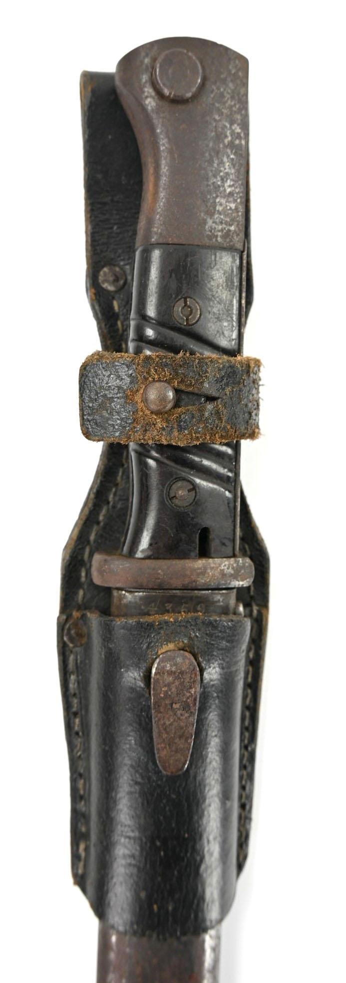 German WH K98 Mauser Bayonet with Frog — image 2