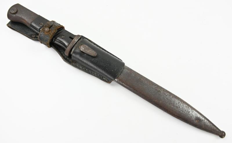 German WH K98 Mauser Bayonet with Frog — image 3