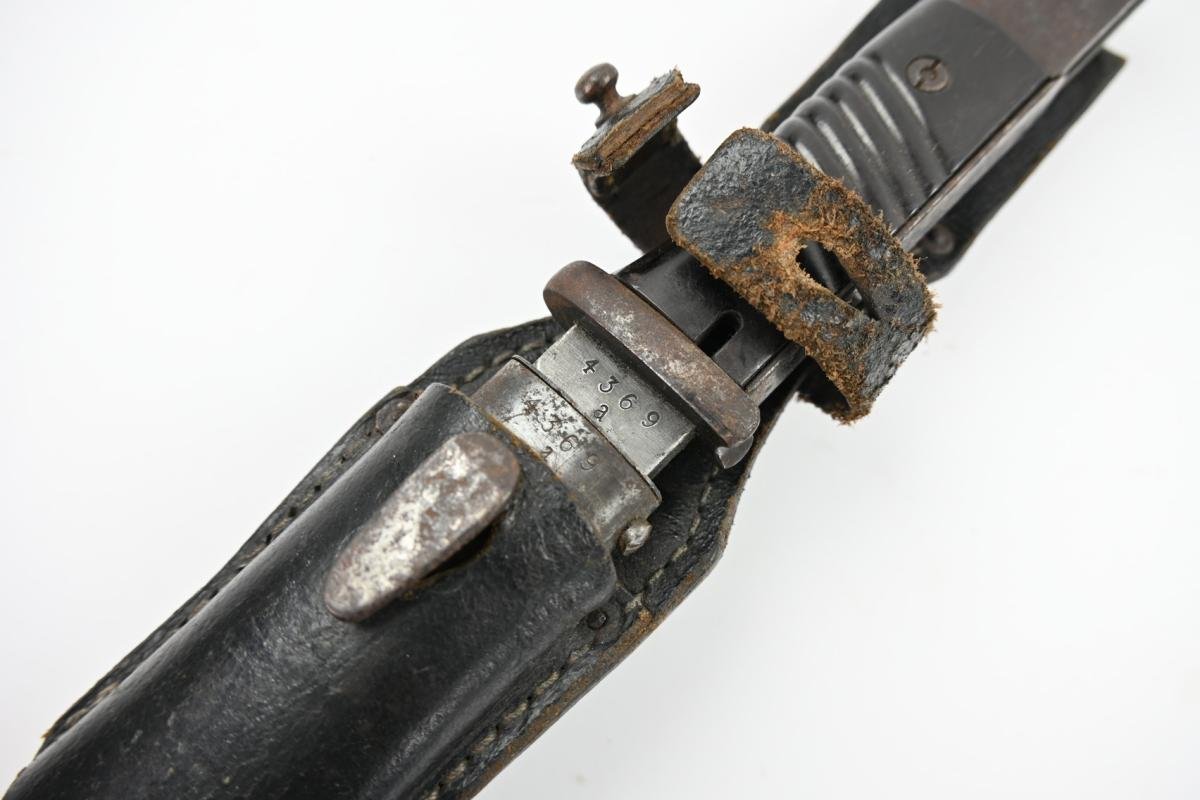 German WH K98 Mauser Bayonet with Frog — image 7