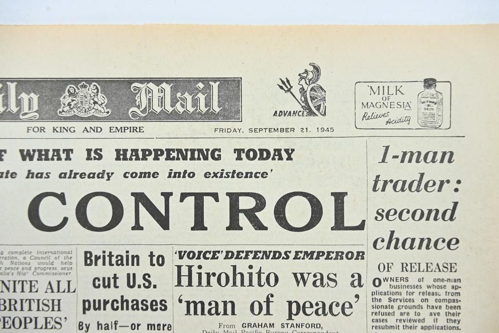 British WW2 Newspaper 'The Daily Mail' — image 2