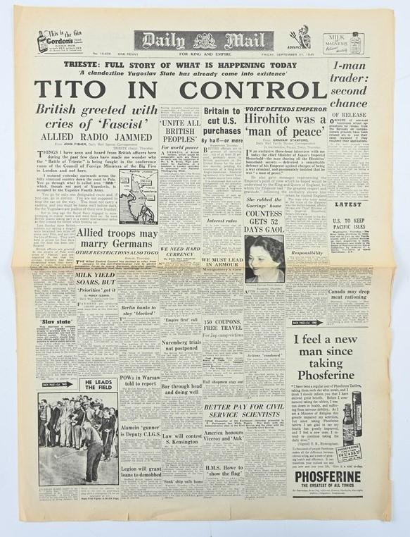 British WW2 Newspaper 'The Daily Mail' — image 3