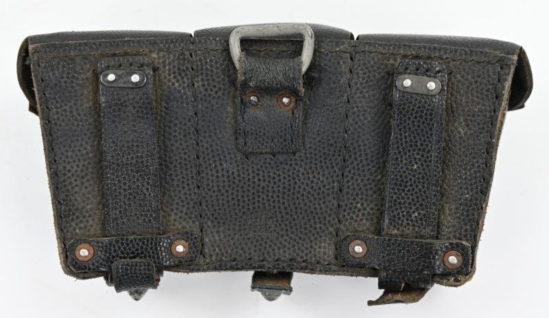 German K98 Ammo Pouch 'J.De Valk A'dam 1944' — image 3