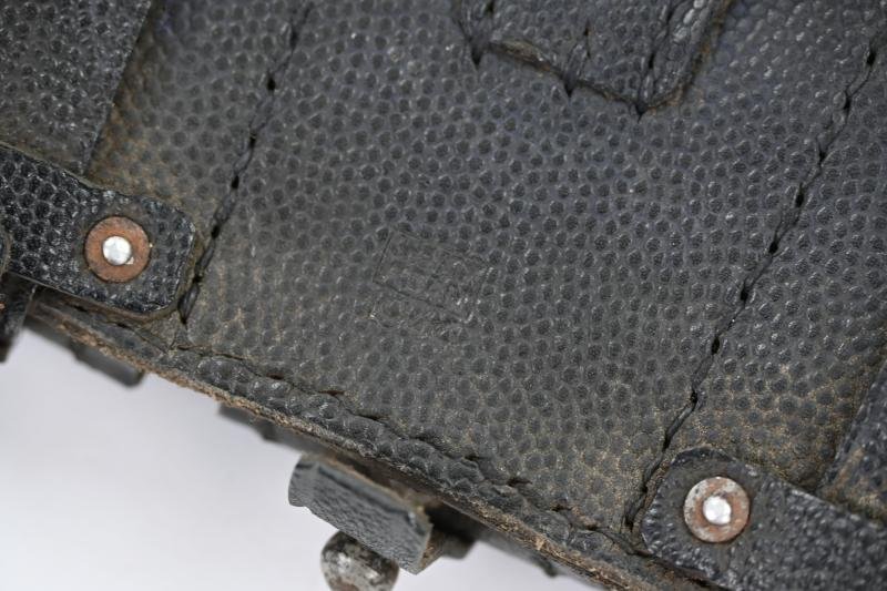 German K98 Ammo Pouch 'J.De Valk A'dam 1944' — image 4