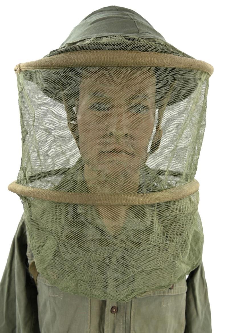 British WW2 JG Musquito Helmet Net 1944 — image 2