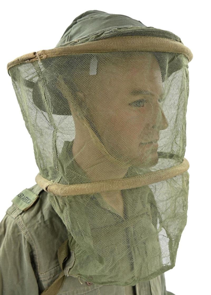 British WW2 JG Musquito Helmet Net 1944 — image 5