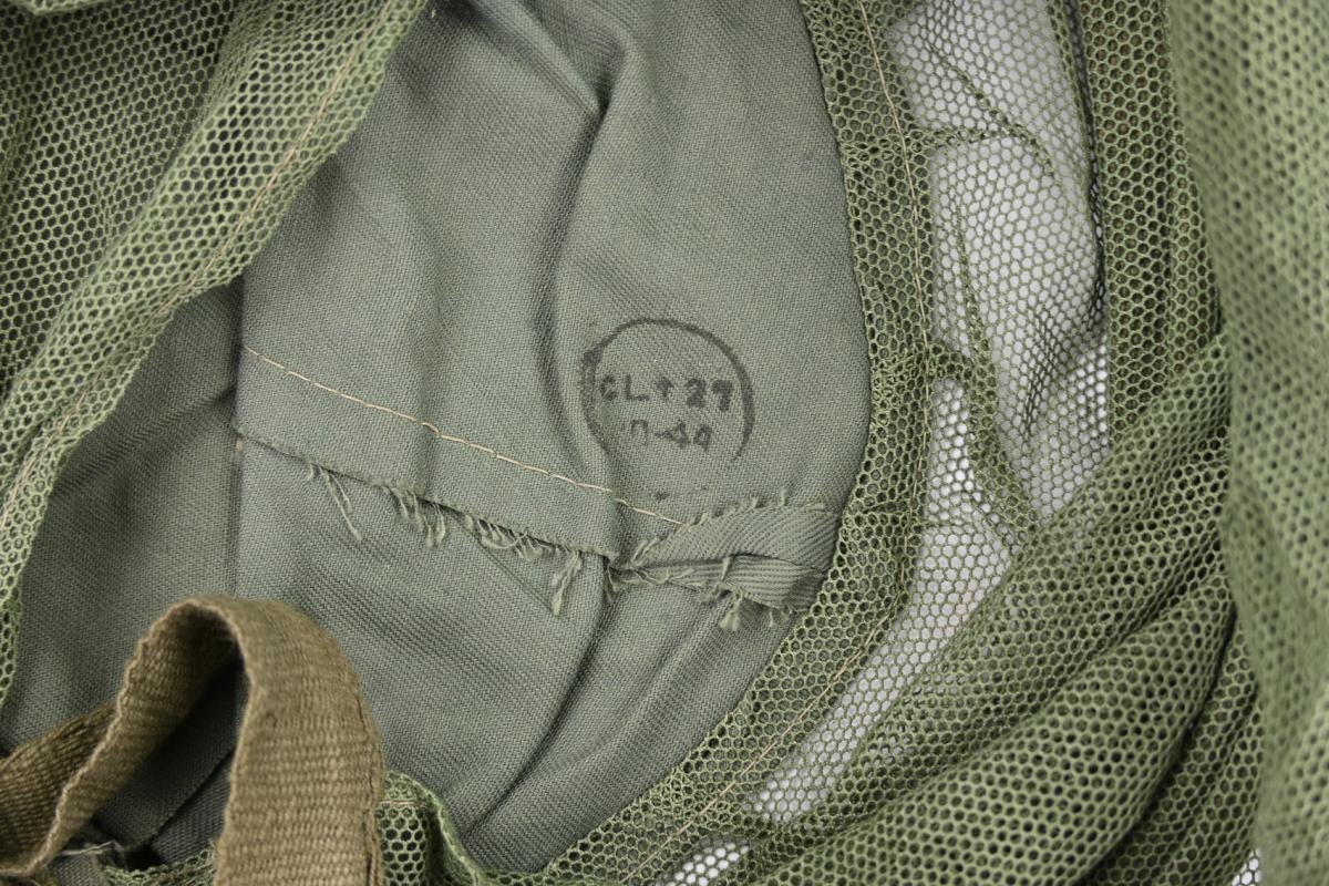 British WW2 JG Musquito Helmet Net 1944 — image 7