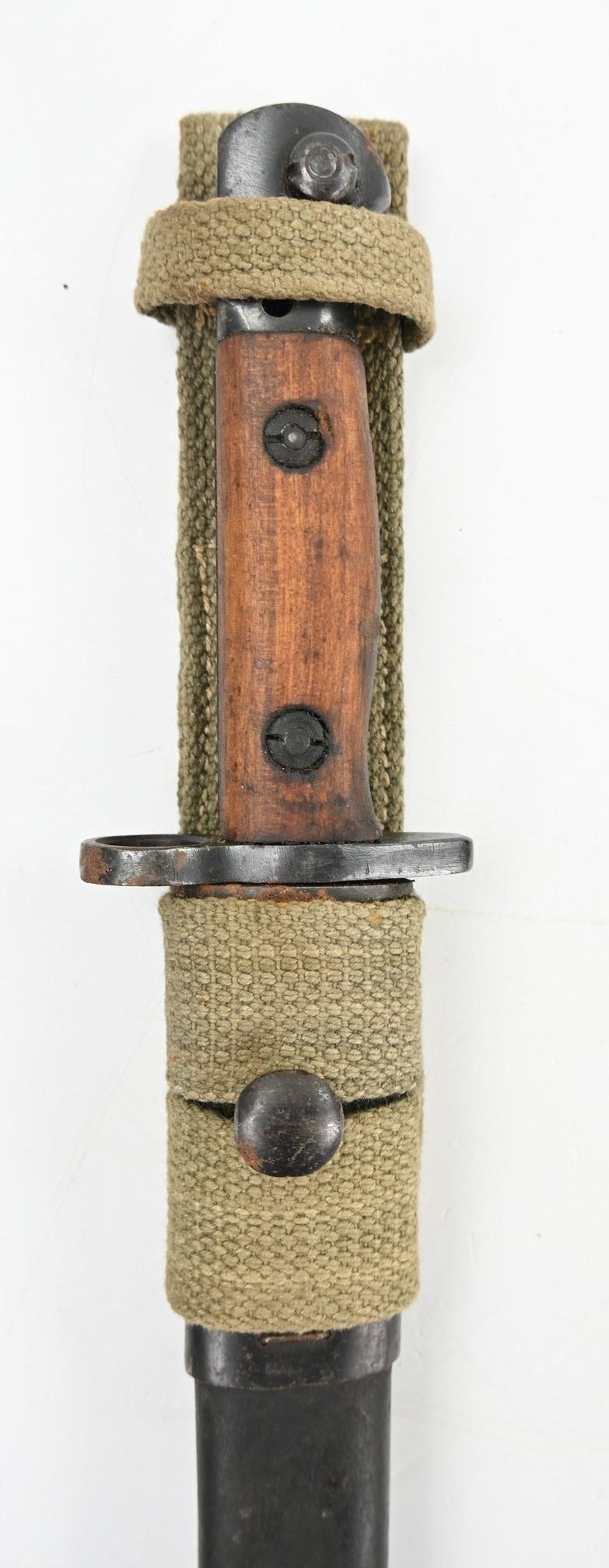 British WW2 Short SMLE Bayonet with JG Frog — image 3