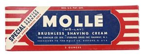 US WW2 Mollie Shaving Cream
