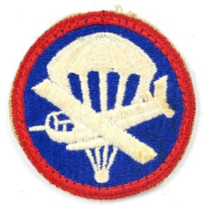 US WW2 Enlisted Men Combined Glider/Parachute Cap badge