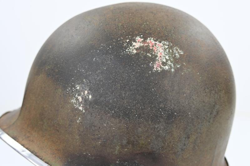 US WW2 M2 D-Bale Paratrooper Medic Helmet — image 3