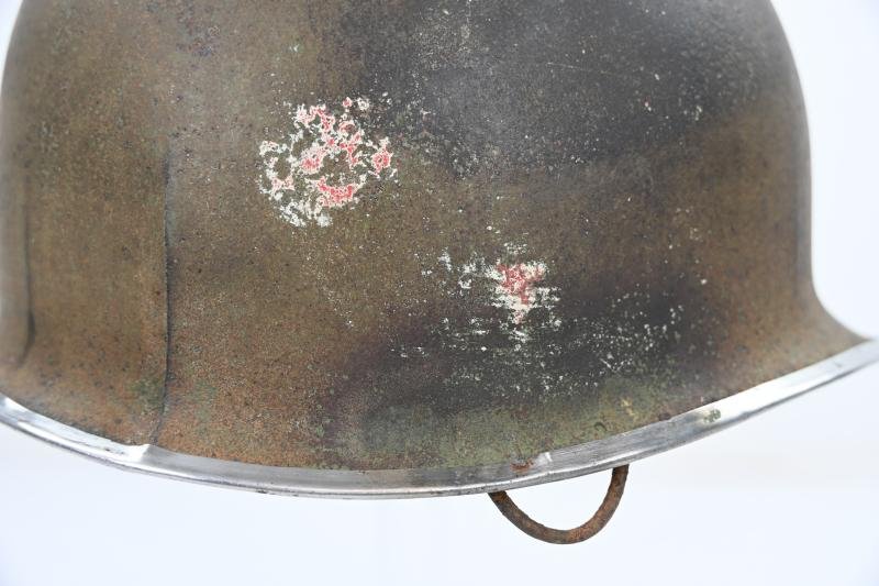 US WW2 M2 D-Bale Paratrooper Medic Helmet — image 9