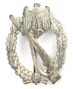 German Infantry Assault Badge in Silver