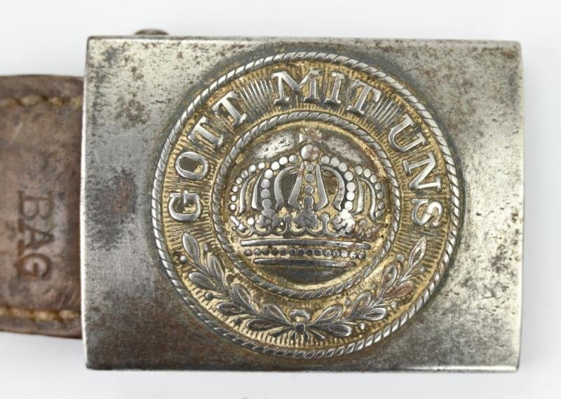 German WW1 Beltbuckle with Tab 1916 — image 9