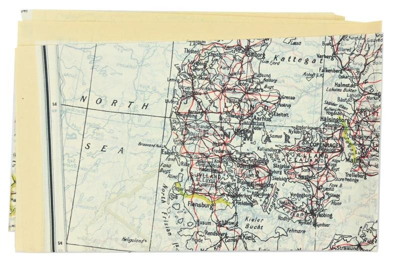 British RAF WW2 Escape Map 'Scandinavia and The Baltic'. — image 5