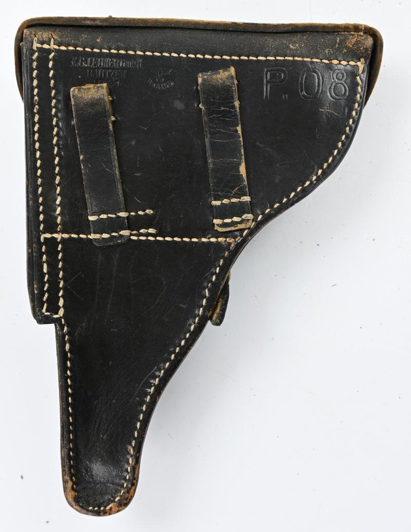 German WH P08 Luger Hardshell Holster — image 4