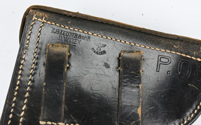 German WH P08 Luger Hardshell Holster — image 5