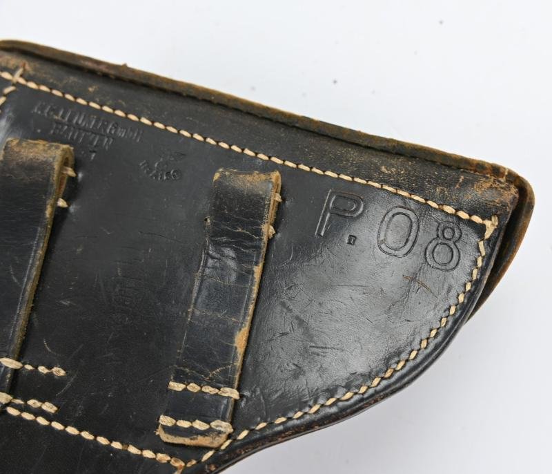 German WH P08 Luger Hardshell Holster — image 6