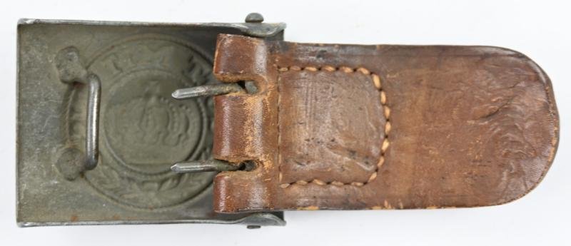 German WW1 Beltbuckle with Tab 1917 — image 4