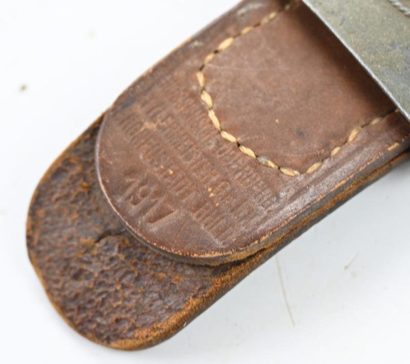 German WW1 Beltbuckle with Tab 1917 — image 6