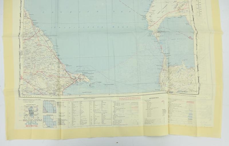 British RAF Escape Map 'Baku' — image 4