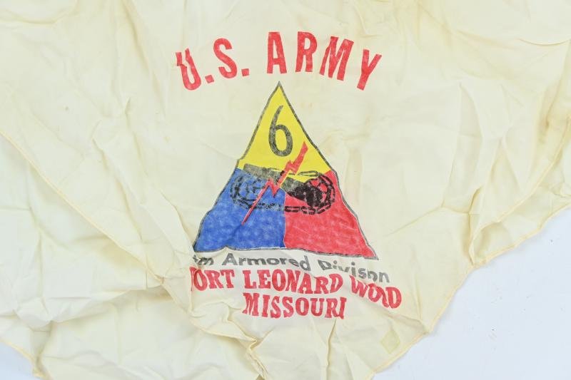 US 6th Armored Division Scarf — image 2