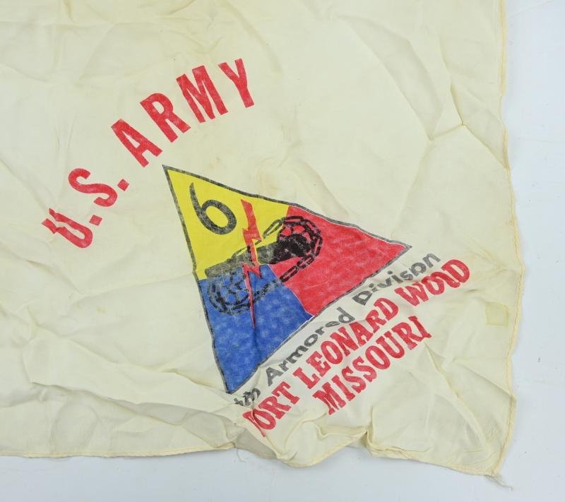 US 6th Armored Division Scarf — image 4