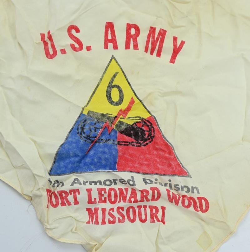 US 6th Armored Division Scarf — image 5