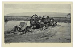 German WH Postcard 'Einsatz'