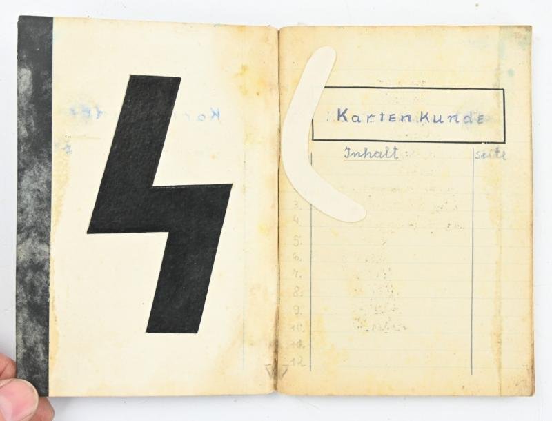 German Hitler Youth Study Notebook — image 2