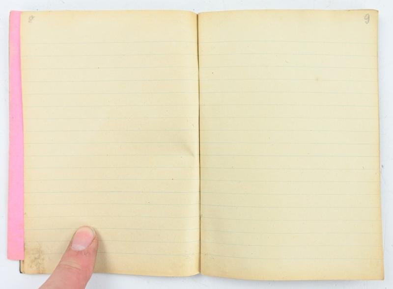 German Hitler Youth Study Notebook — image 5